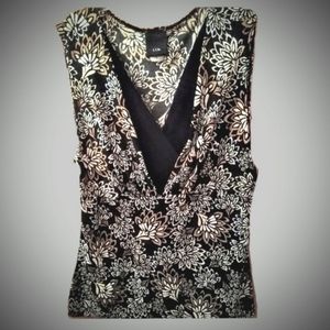 Sleeveless Floral Top